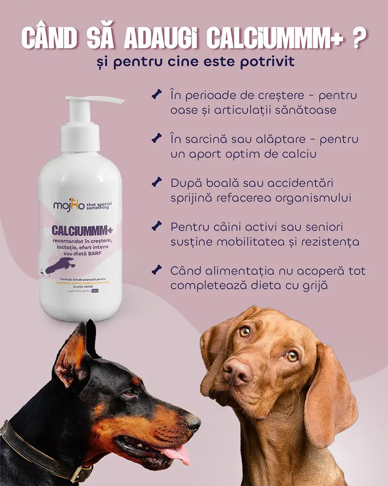 Calciummm Plus - Formulă lichidă pentru susținerea oaselor, dinților și mușchilor