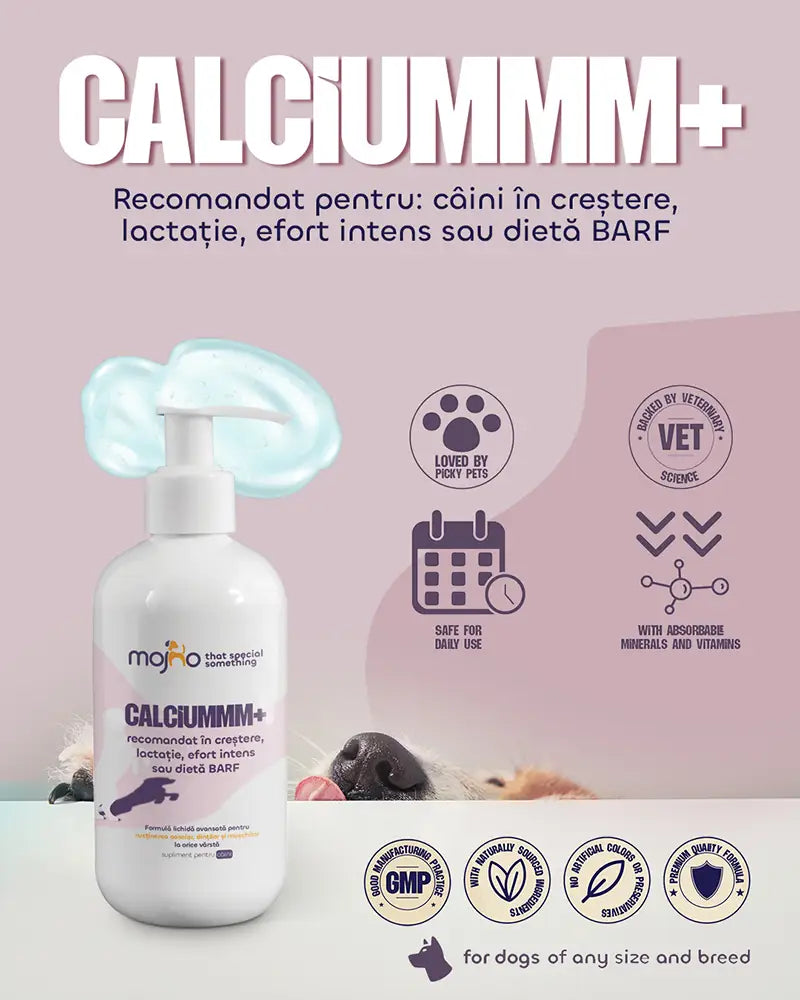 Calciummm Plus - Formulă lichidă pentru susținerea oaselor, dinților și mușchilor