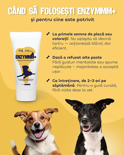 Enzymmm Plus - Pastă de dinți enzimatică