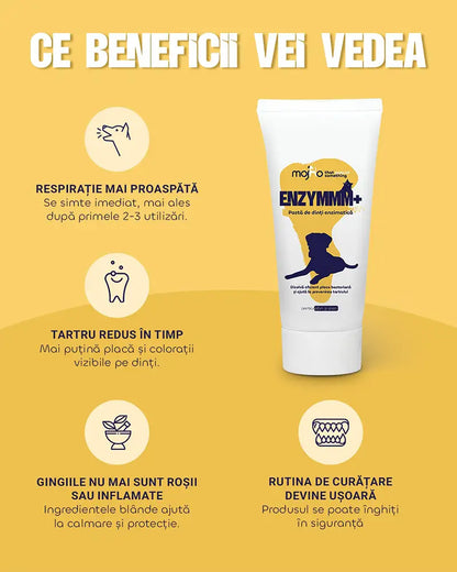 Enzymmm Plus - Pastă de dinți enzimatică