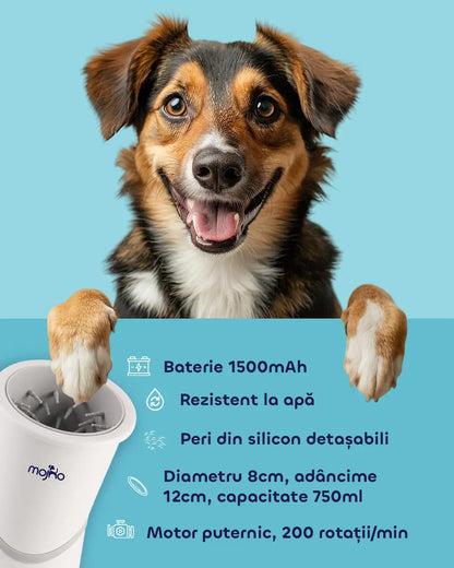 Spin Buddy - Curățător automat de lăbuțe