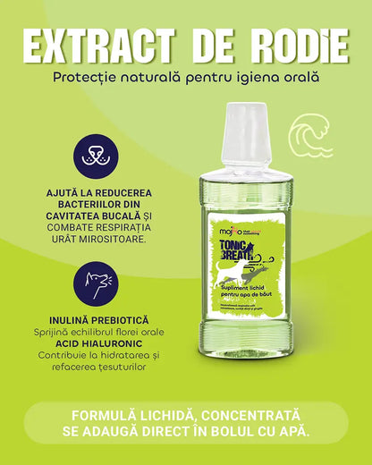 Tonic Breath - Supliment lichid pentru apa de băut