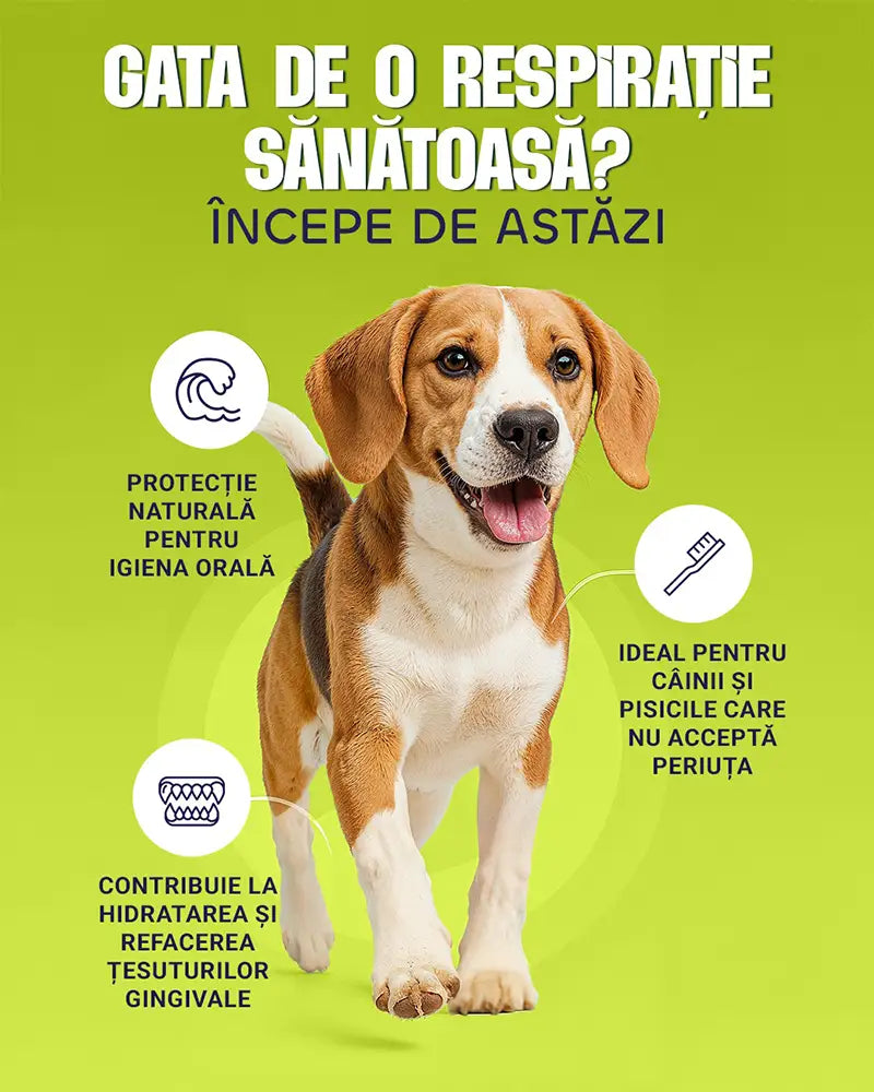 Tonic Breath - Supliment lichid pentru apa de băut