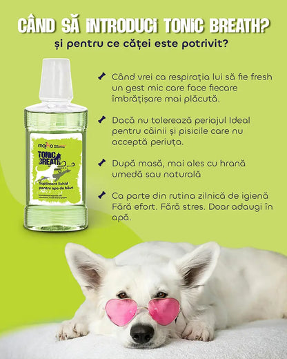 Tonic Breath - Supliment lichid pentru apa de băut